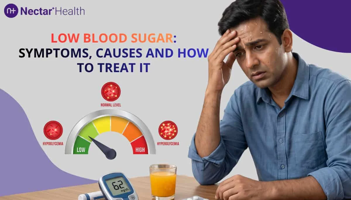 Low Blood Sugar: Symptoms, Causes and First Aid